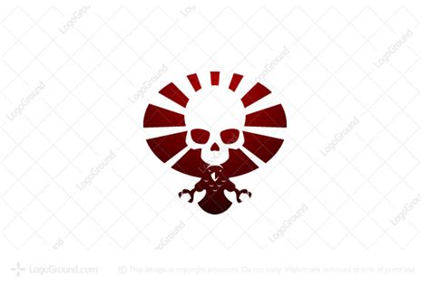 Skull Bird Logo