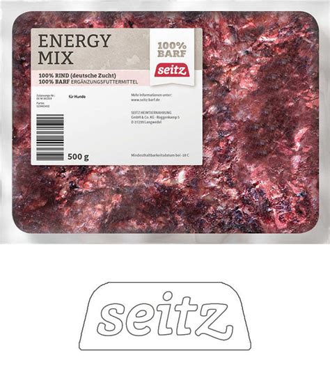 SEITZ Fleisch Pur Energymix Gewolft BARF