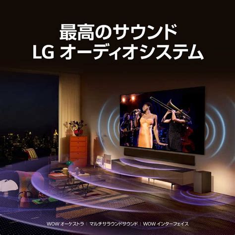 基本設置料金込 LG 有機ELテレビ 65V型 4Kチューナー内蔵 OLED65C3PJA家電 テレビ 有機EL 4K 高画質 高音質 65V