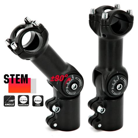 High Rise MTB Stem Adjustable Angle 31.8mm 25.4mm - Adsports NZ