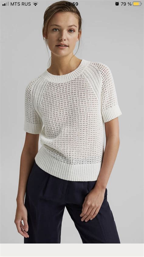 Вязаный топ | Crochet ladies tops, Knit fashion, Knitting women