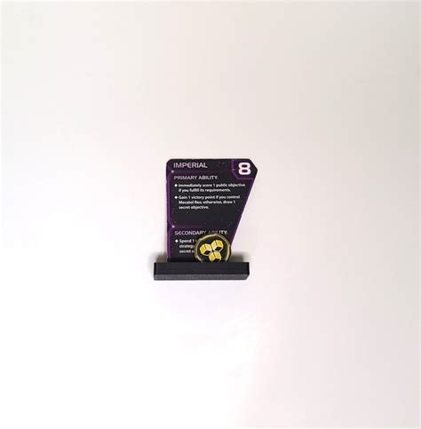 Twilight Imperium 4 // Premium Strategy Card Stand // Set of 8 // Holds ...