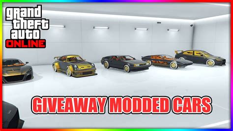 Gta 5 New🔥giveaway Modded Cars Dropping Modded Dlc Cars Free Xbox