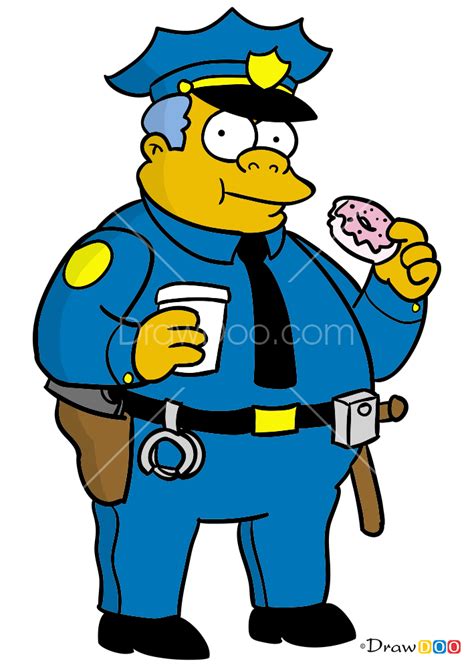 How to Draw Chief Wiggum, The Simpsons