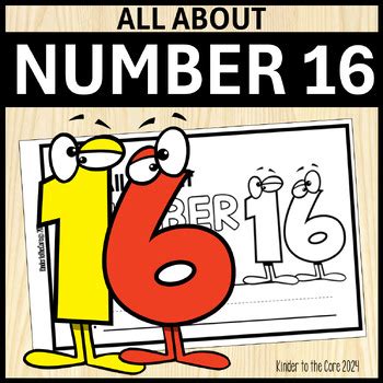 number  mini book teen numbers  kinder   core