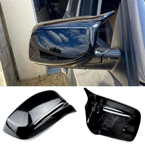 Mirror Cover M Style Car Side Rearview Mirror Cover Cap Trim For Bmw 5 6 Series