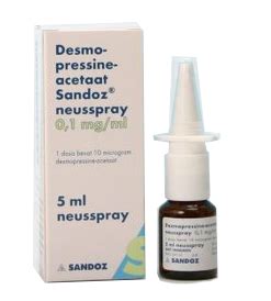 Desmopressin Mg Ml Nocutil Nasenspray Holland Apo De