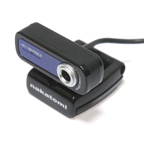 USB Веб-камера 1,3Мп Nakatomi WC-E1300 Black-Blue