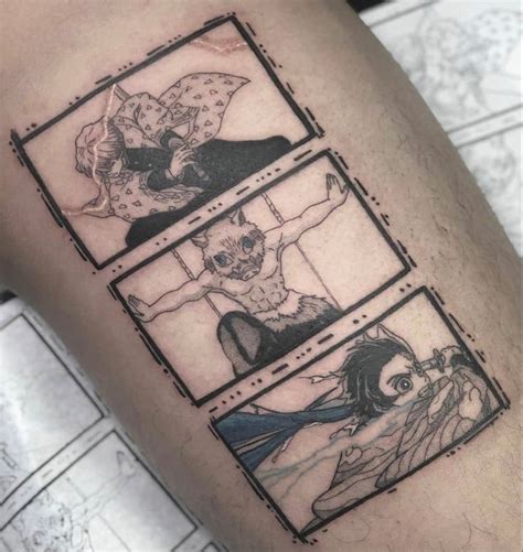 Kimetsu No Yaiba Slayer Tattoo