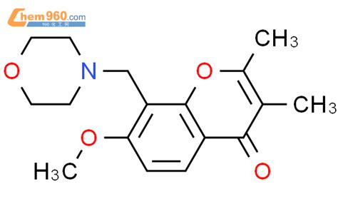 3818 64 2 4H 1 Benzopyran 4 One 7 Methoxy 2 3 Dimethyl 8 4