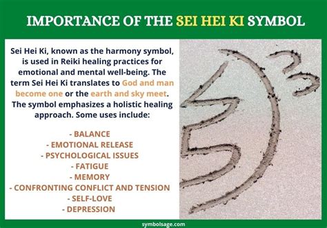 Sei Hei Ki Symbol Energy Healing Reiki Reiki Healer Reiki Healing