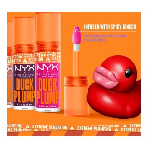 NYX Professional Makeup Duck Plump Lip Gloss Nude Swings Fl Oz