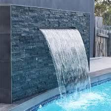 Pondo Waterfall Pool Fountain Stainless Steel Pond Waterfall