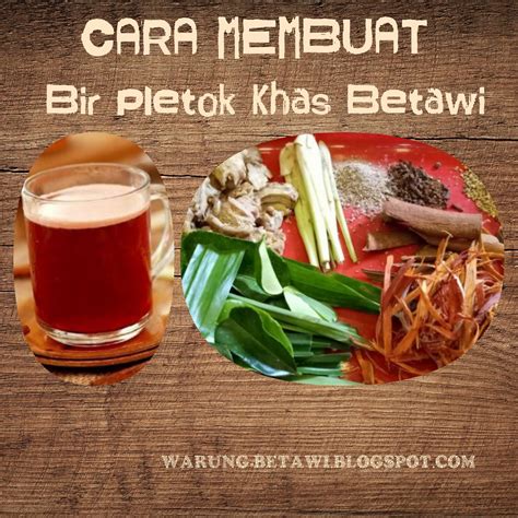 bahan dan cara membuat bir pletok 6