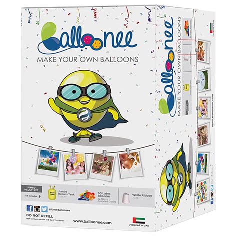 Balloonee Jumbo Disposable Helium Party Kit Buy At Best Price From