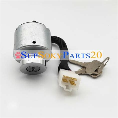 Nuevo Interruptor De Llave De Encendido 66101 55200 Para Kubota BX1500D