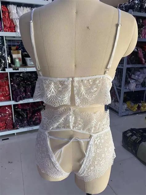 Plus Size Piece Lace Ensemble Lingerie Pour Femmes Xxl Lenceria