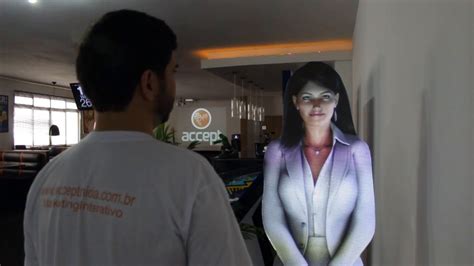 Manequim Virtual Virtual Assistant Hologram Youtube