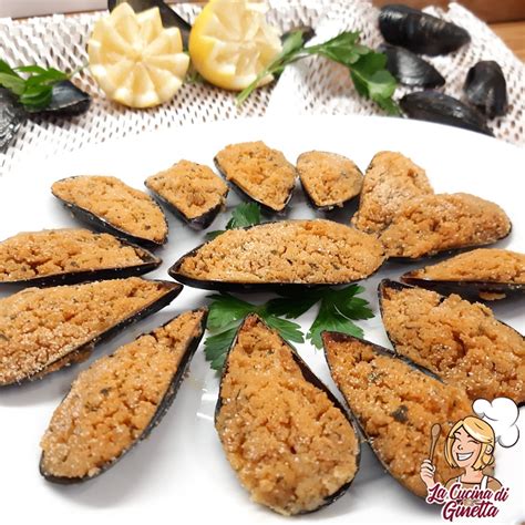 Cozze Super Gratinate La Cucina Di Ginetta