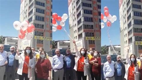 CHP den AK Parti önünde balonlu eylem Balonların üzerinde ne yazıyor