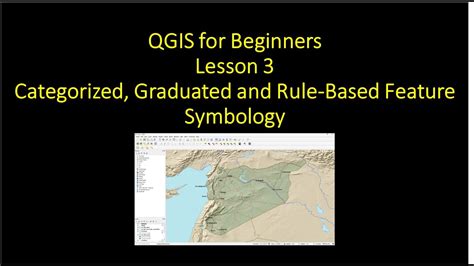 QGIS Lesson 3 Categorized Graduated And Rule Based Feature Symbology