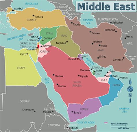 Middle East Map Blurs As Old Order Breaks Down