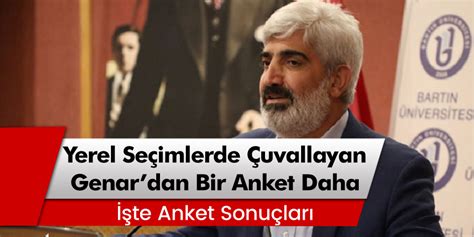 Genar dan bir anket daha Pazar seçim olsa Türkiye hangi partiye oy