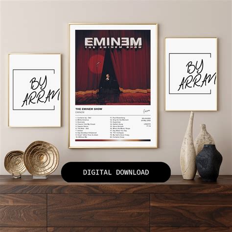 Eminem Poster the Eminem Show Album Cover Digital Poster - Etsy