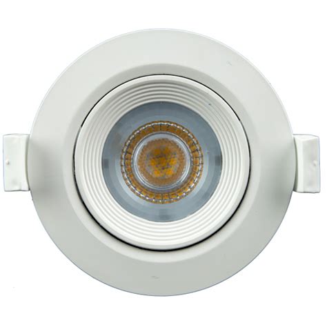 Spot Led 7w 230v Encastrable Orientable Teinte Blanc Chaud à 11 90