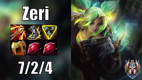 Zeri Vs Team Vitality Neon Kog Maw ADC Patch 13 11 Euw1 CHALLENGER