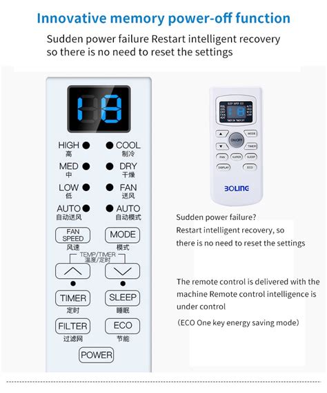 Hailang Window Air Conditioner Digital Led Display Fast Cooling Hp