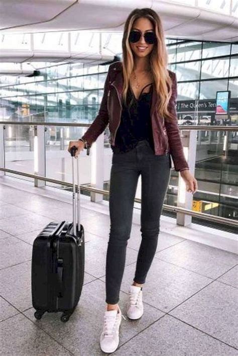 Brilliant Airports Outfits Ideas To Try Comfy Travel Outfit