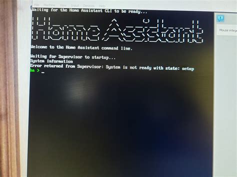 Waiting For Supervisor To Startup Installation Home Assistant Community