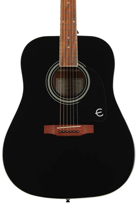 Epiphone Dr 100 Dreadnought Acoustic Guitar Ebony Sweetwater