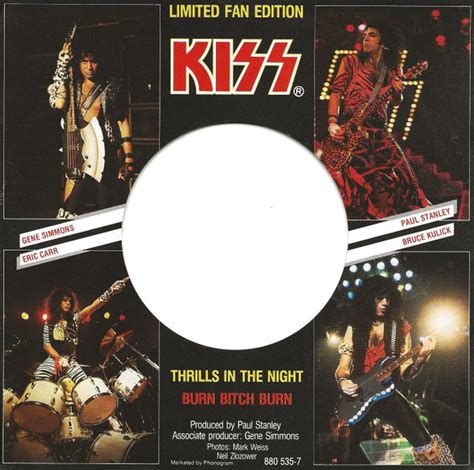 Kiss – Thrills In The Night – Vinyl (7", 45 RPM + 3 more), 1984 ...