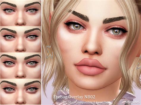 Eyebags Overlay NB02 By MSQSIMS Created For Emily CC Finds