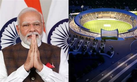 PM Modi to lay foundation stone of International Cricket Stadium in ...