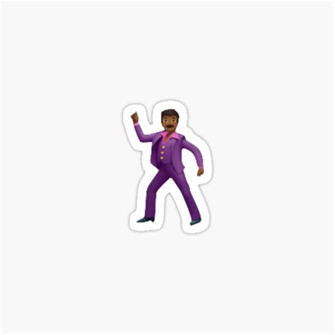 "Dancing Man Emoji" Sticker for Sale by zzoeleighh | Redbubble