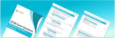 Probability Distribution Exam Questions - GCSE Maths [FREE] 