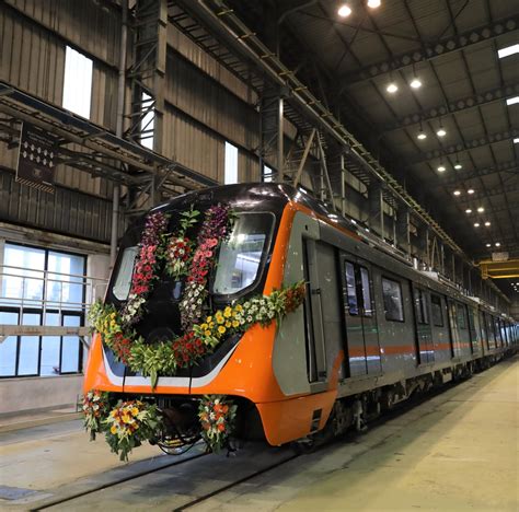 Alstom delivers the first trainset for Kanpur Metro | Alstom