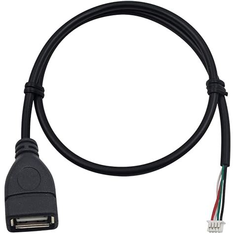 Duttek Usb To Dupont 4 Pin Cable Usb To Mx125 Dupont Cable Mx125 Female To Usb 20 Female