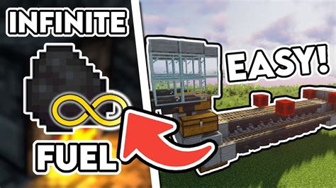 Minecraft Infinite Fuel Super Smelter Easy And Efficient