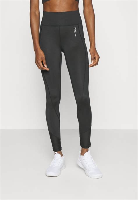 Champion Tech Leggings Leggings Blacknoir Zalandofr