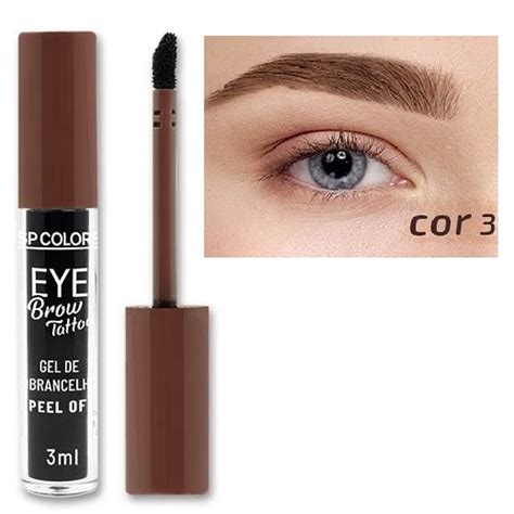 Gel De Sobrancelha Com Cor - Gel De Sobrancelhas Cor 03 SPN021 - SP Colors | Shopee Brasil