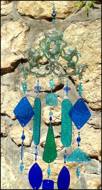 Stained Glass Windchime Suncatchers Glass Wind Chimes Wind Chimes Glass Windchimes