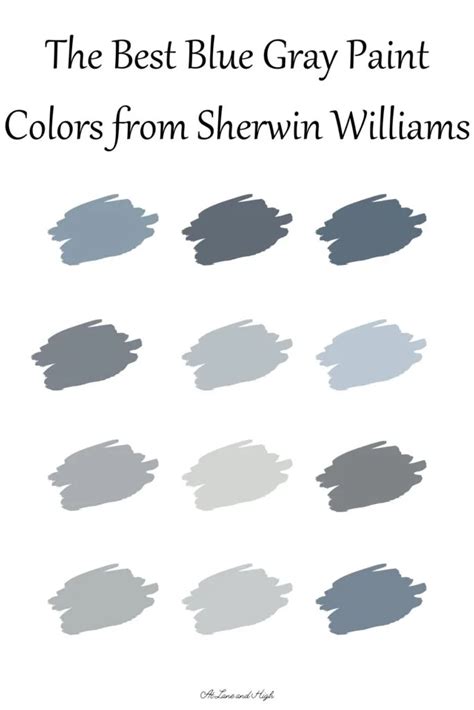 The Best Blue Gray Paint Colors From Sherwin Williams