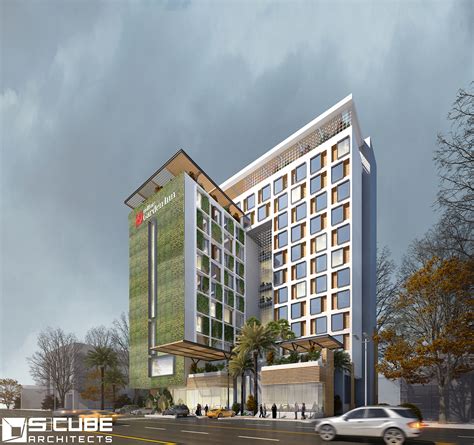 hilton garden inn  behance