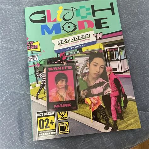 NCT Photo Card 글리치런쥔 글리치모드 버퍼링런쥔 마크렌티큘러 엔시티 on Bunjang Global Site