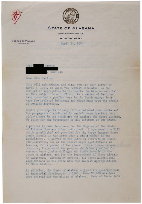 George Wallace on segregation, 1964 | AP US History Study Guide from ...