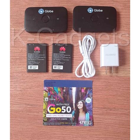 4G LTE HUAWEI E5573Cs 933 Globe Pocket WIfi WITH CHARGER GOMO 20